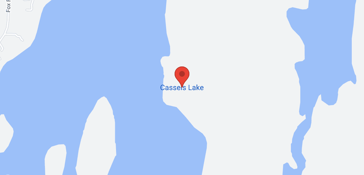 map of CSB-4 CASSELS LAKE